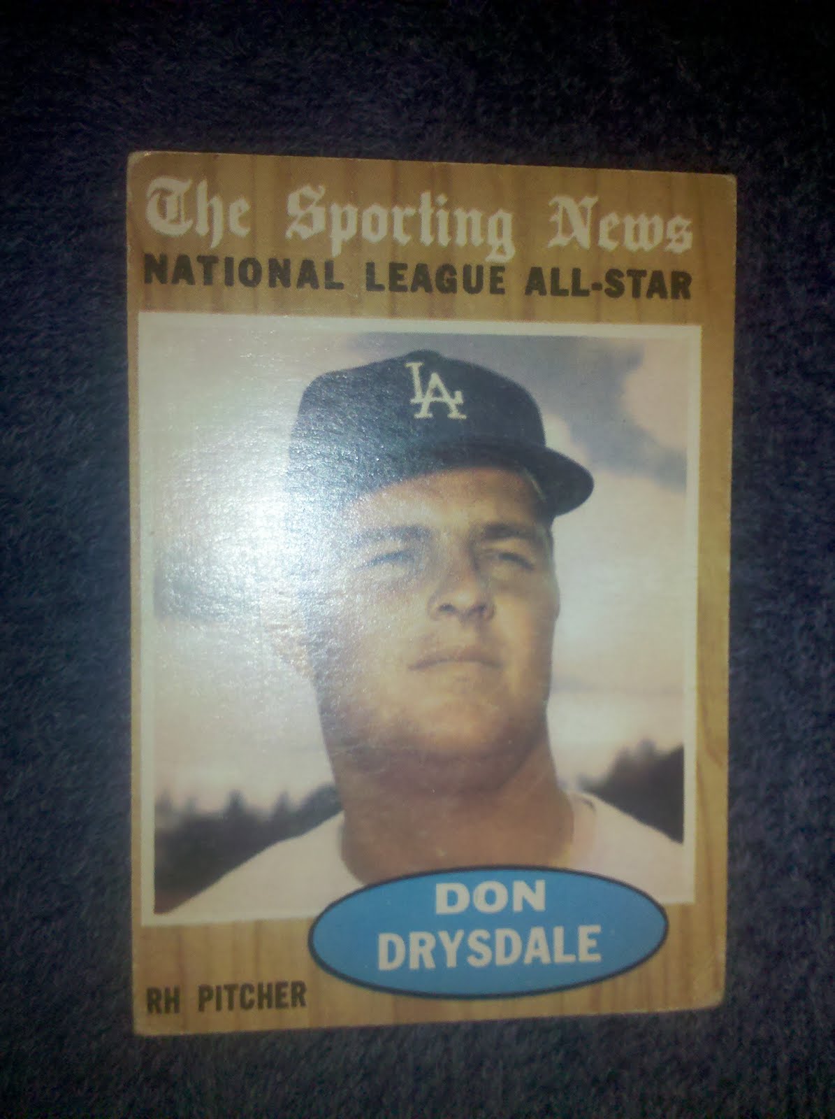 Dodger RAMblings: Happy Birthday Don Drysdale - Don Drysdale Autograph