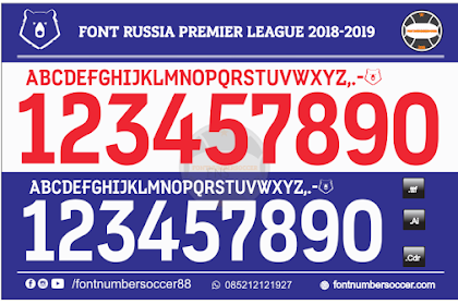 Font Russia Premier League 2018-2019