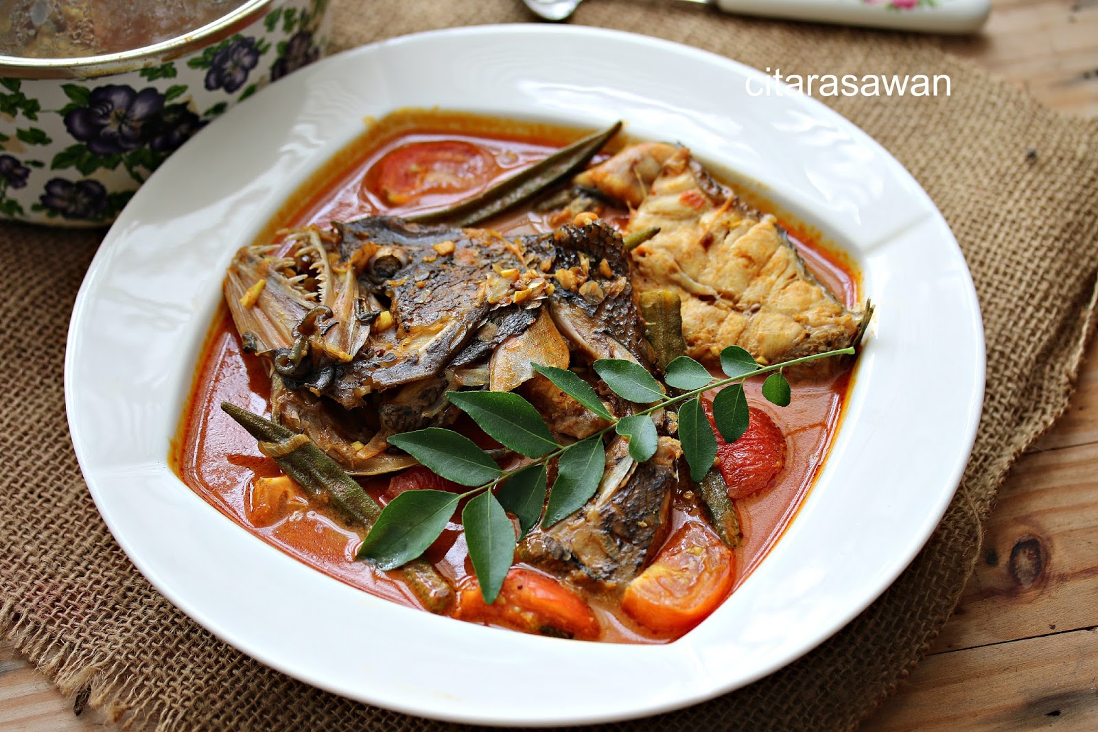 Kari Kepala Ikan Merah ~ Resepi Terbaik