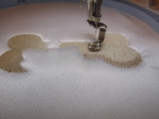 machine embroidery steps