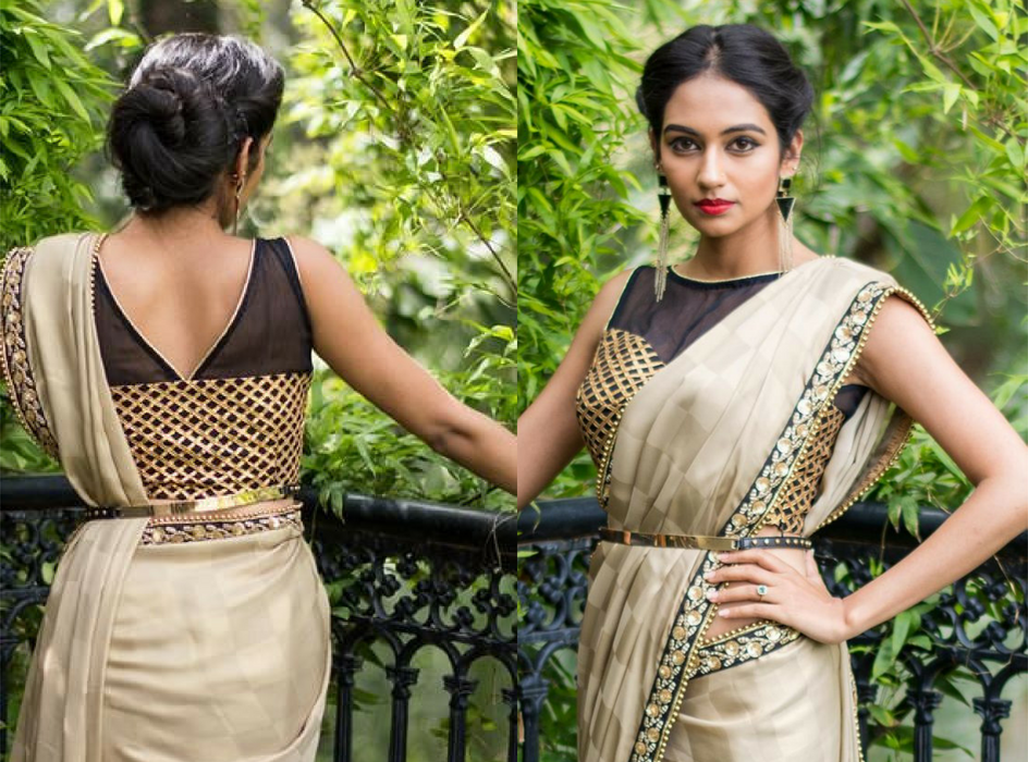 Saree blouse neck designs 2020 online