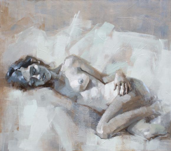 Renata Domagalska pinturas mulheres impressionistas nuas sensuais