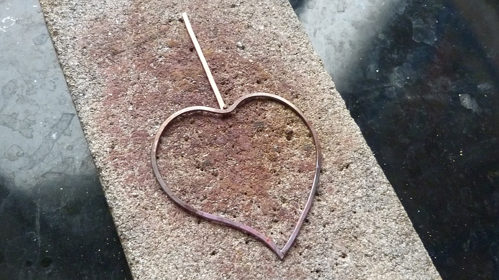 Ursula Jewelry Free jewelry tutorial Wire copper Heart