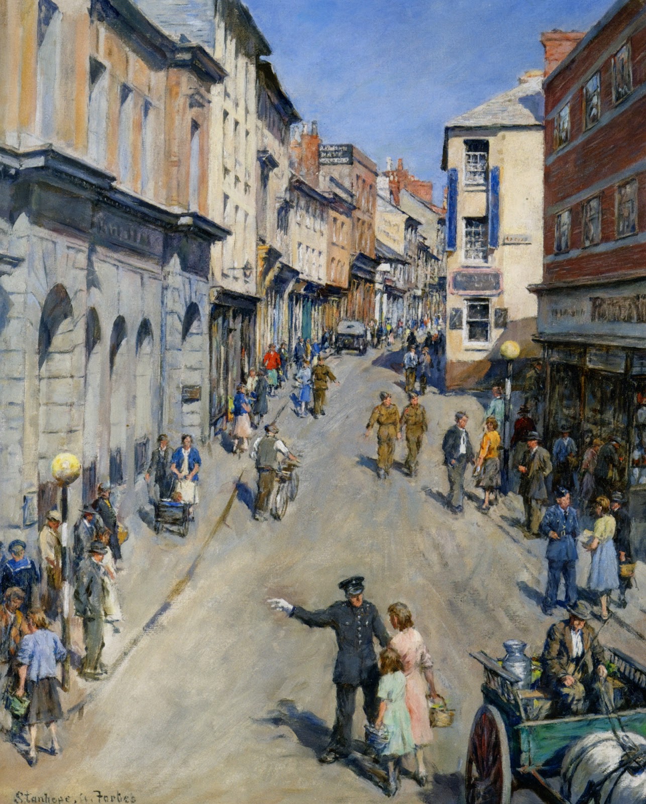 Stanhope Forbes Plein Air /Genre painter Tutt'Art Pittura