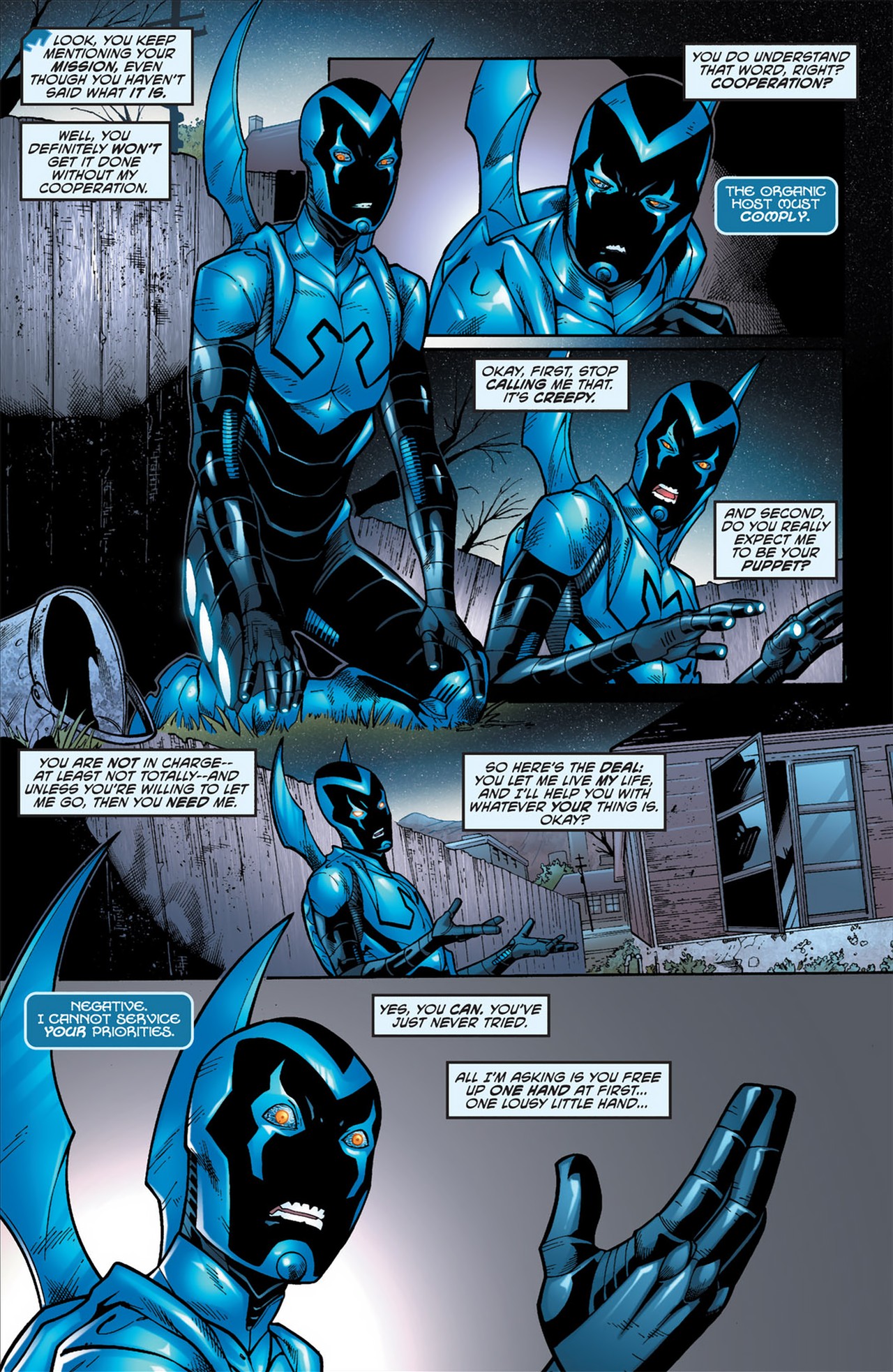 Read online Blue Beetle (2011) comic -  Issue #3 - 15