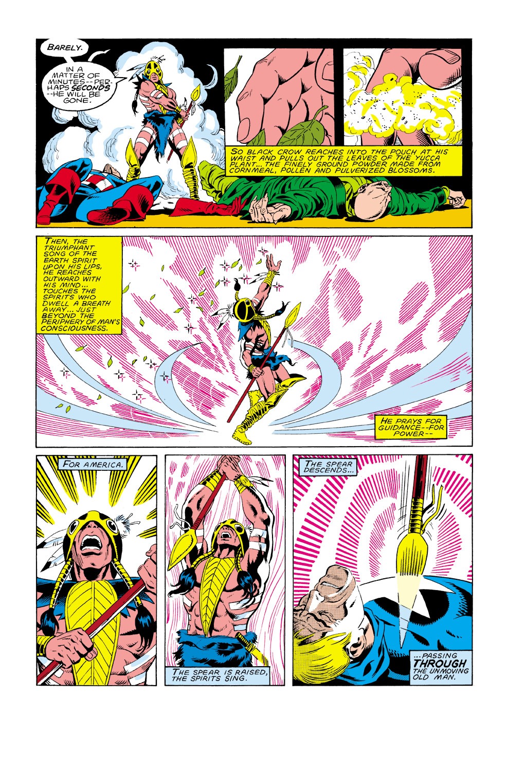 Read online Captain America (1968) comic -  Issue #300 - 19
