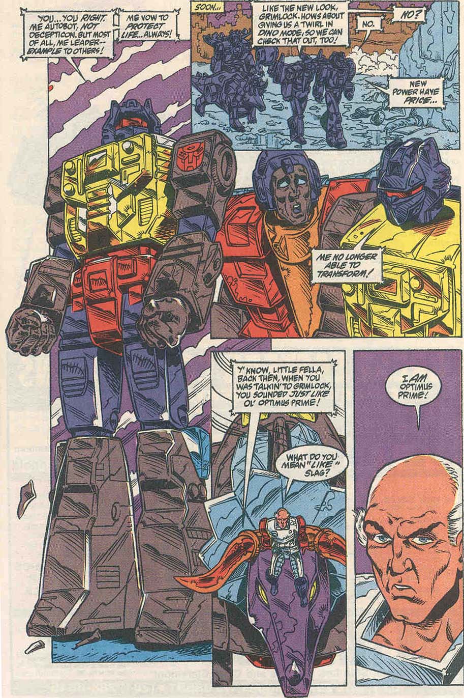 Read online The Transformers (1984) comic -  Issue #76 - 21