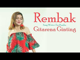 Gitarena Br Ginting Rembak Zona Nyanyi