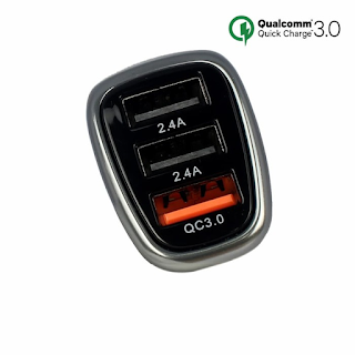 Jual Cennotech Optimus Car Charger Qualcomm 3.0 Quick Charger Chasan Mobil Segera Beli