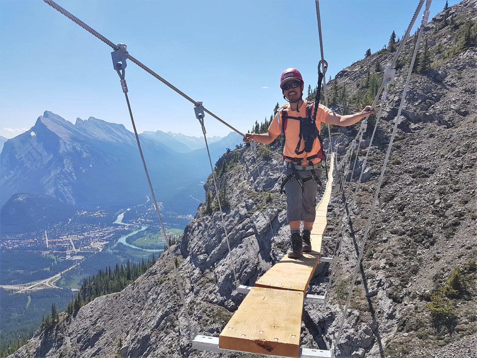 Alpine Adrenaline on Mount Norquay's Via Ferrata Play Outside Guide