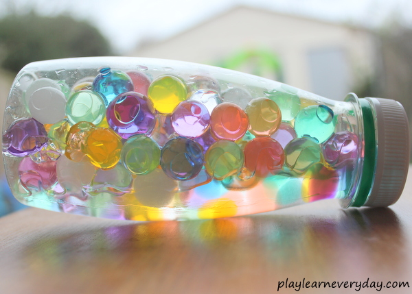 Water Beads Sensory Bottle Play And Learn Every Day