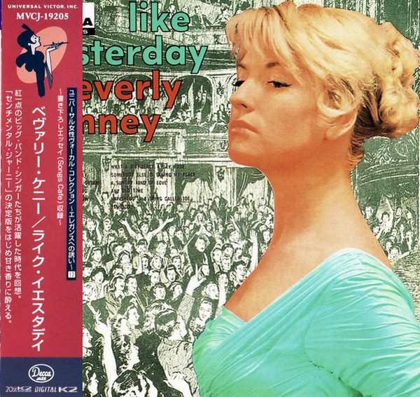 round to midnight ...: BEVERLY KENNEY - Like Yesterday (1960-1999) FLAC  (image+.cue), lossless