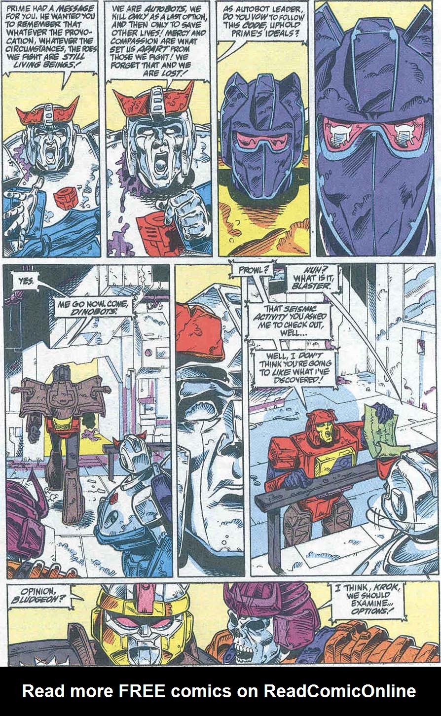 Read online The Transformers (1984) comic -  Issue #76 - 9