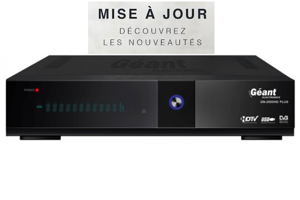 mise a jour geant 2500hd gratuit 2015