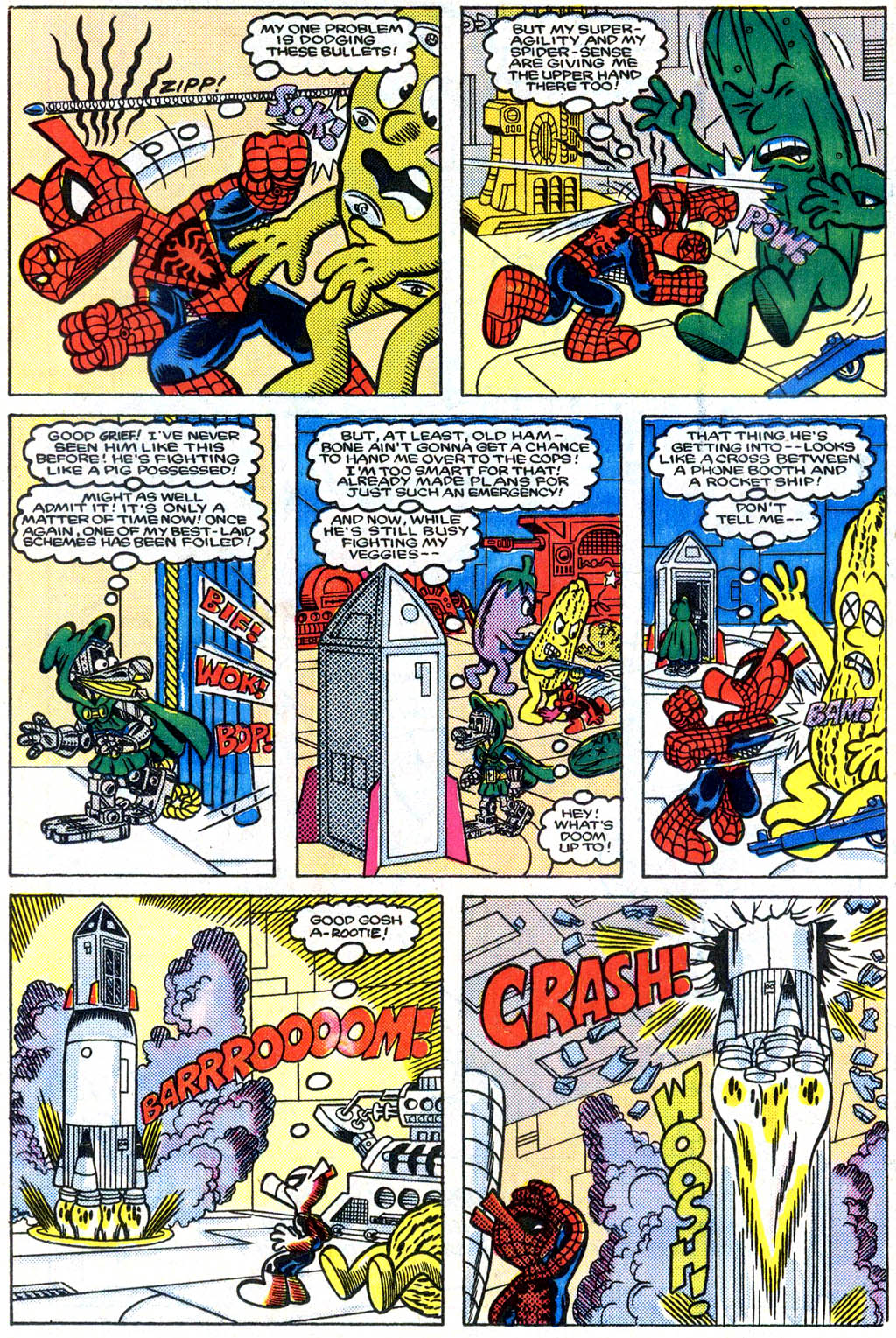 Read online Peter Porker, The Spectacular Spider-Ham comic -  Issue #6 - 14