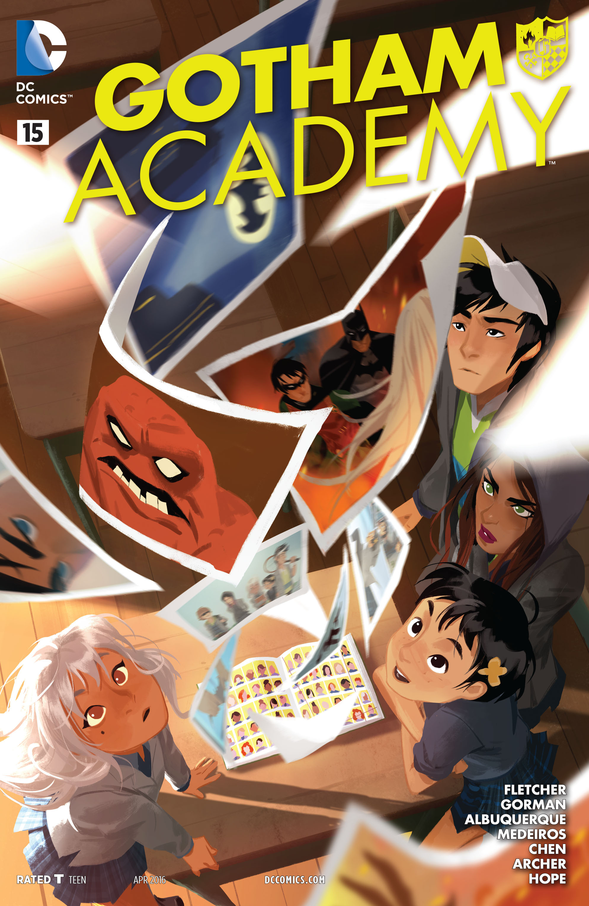 Read online Gotham Academy comic -  Issue #15 - 1