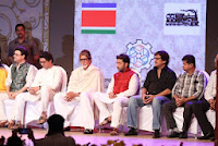 Amitabh & Raj Thackeray at MNCS 7th anniversary function
