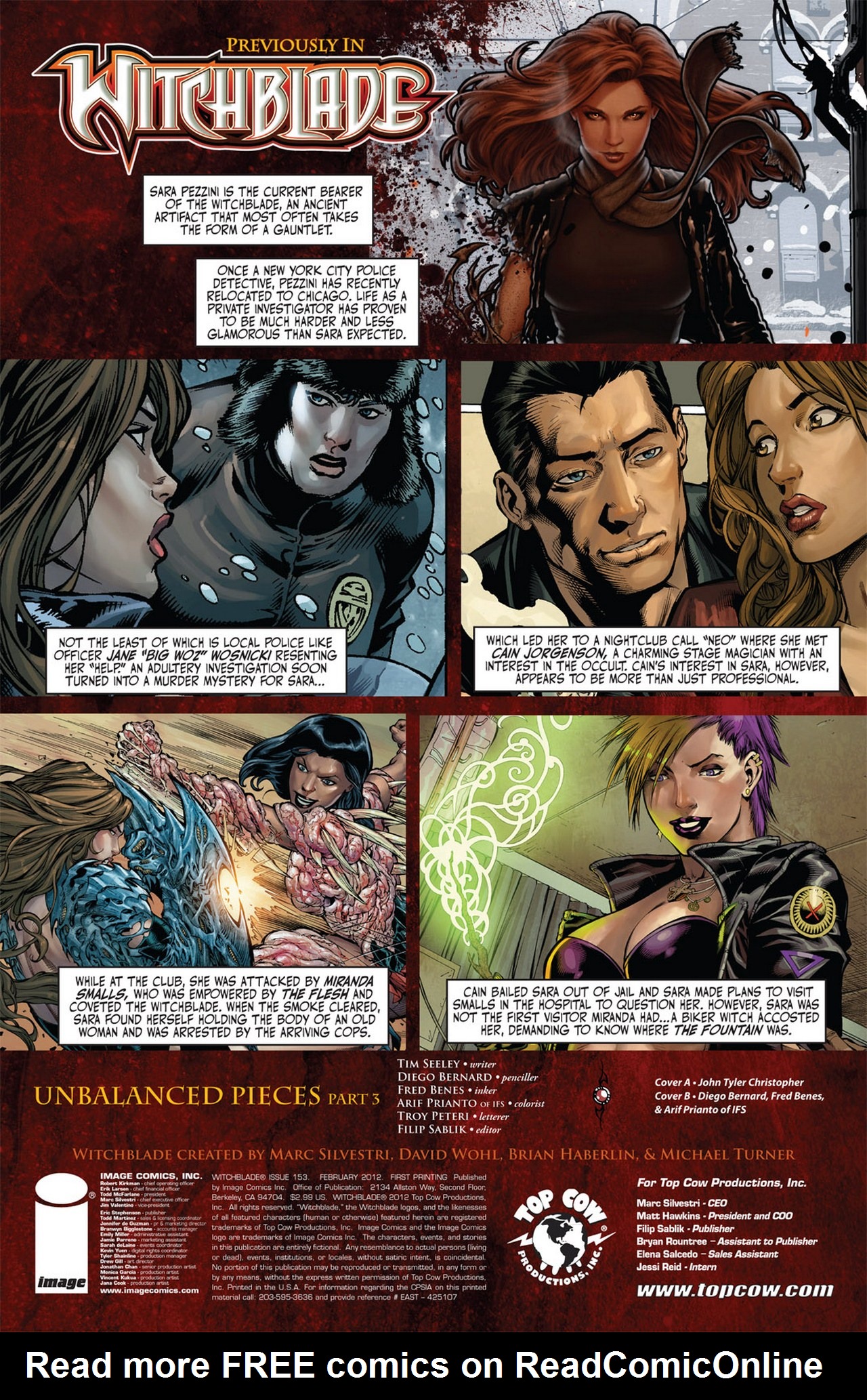 Read online Witchblade (1995) comic -  Issue #153 - 2