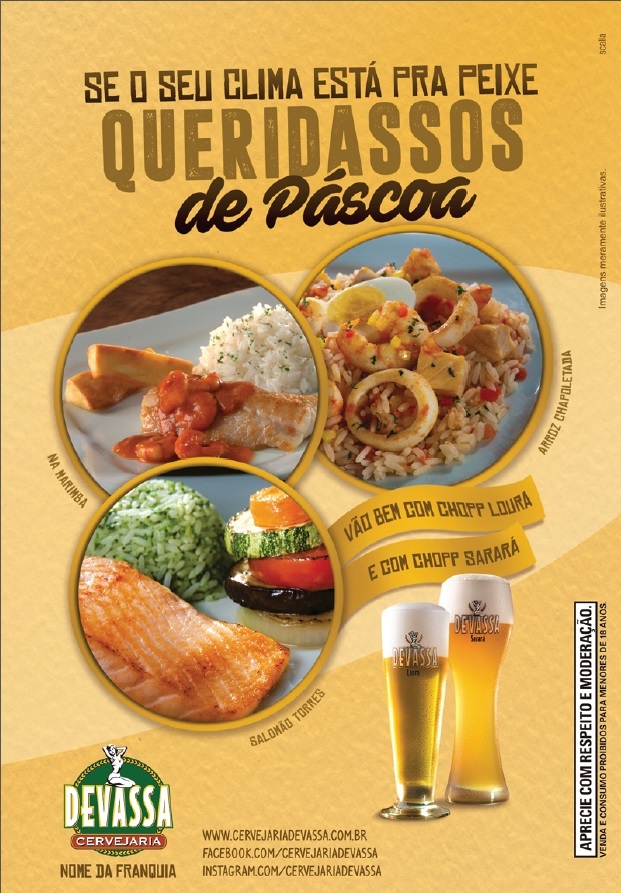 Cervejaria Devassa entra em clima de Páscoa