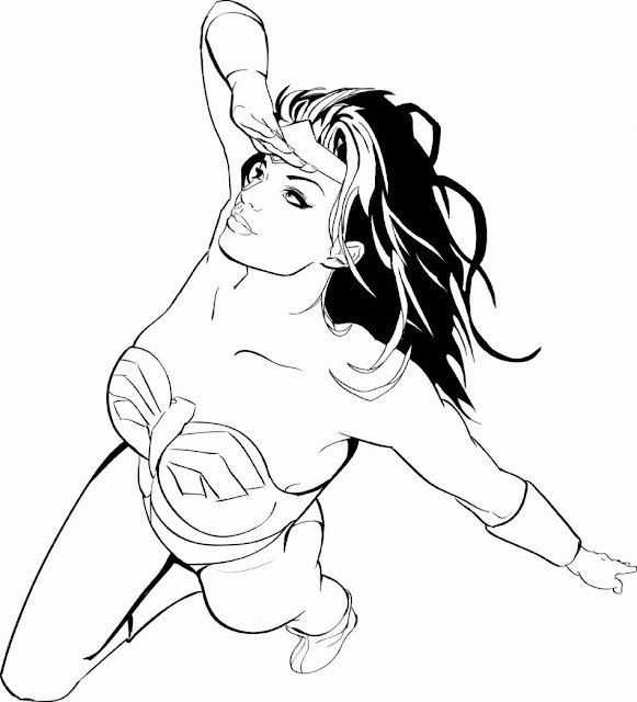 Wonder Woman coloring.filminspector.com