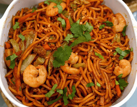 Delicious Hokkien noodles