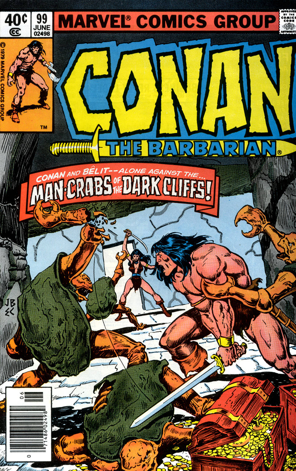 Read online Conan the Barbarian (1970) comic -  Issue #99 - 1