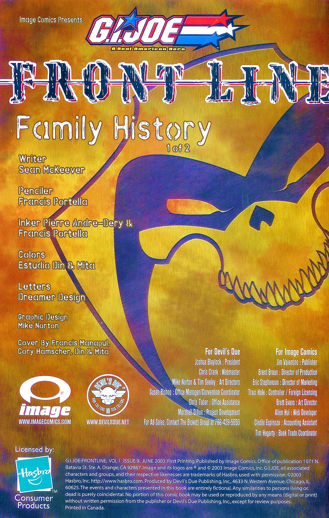 Read online G.I. Joe: Frontline comic -  Issue #9 - 2