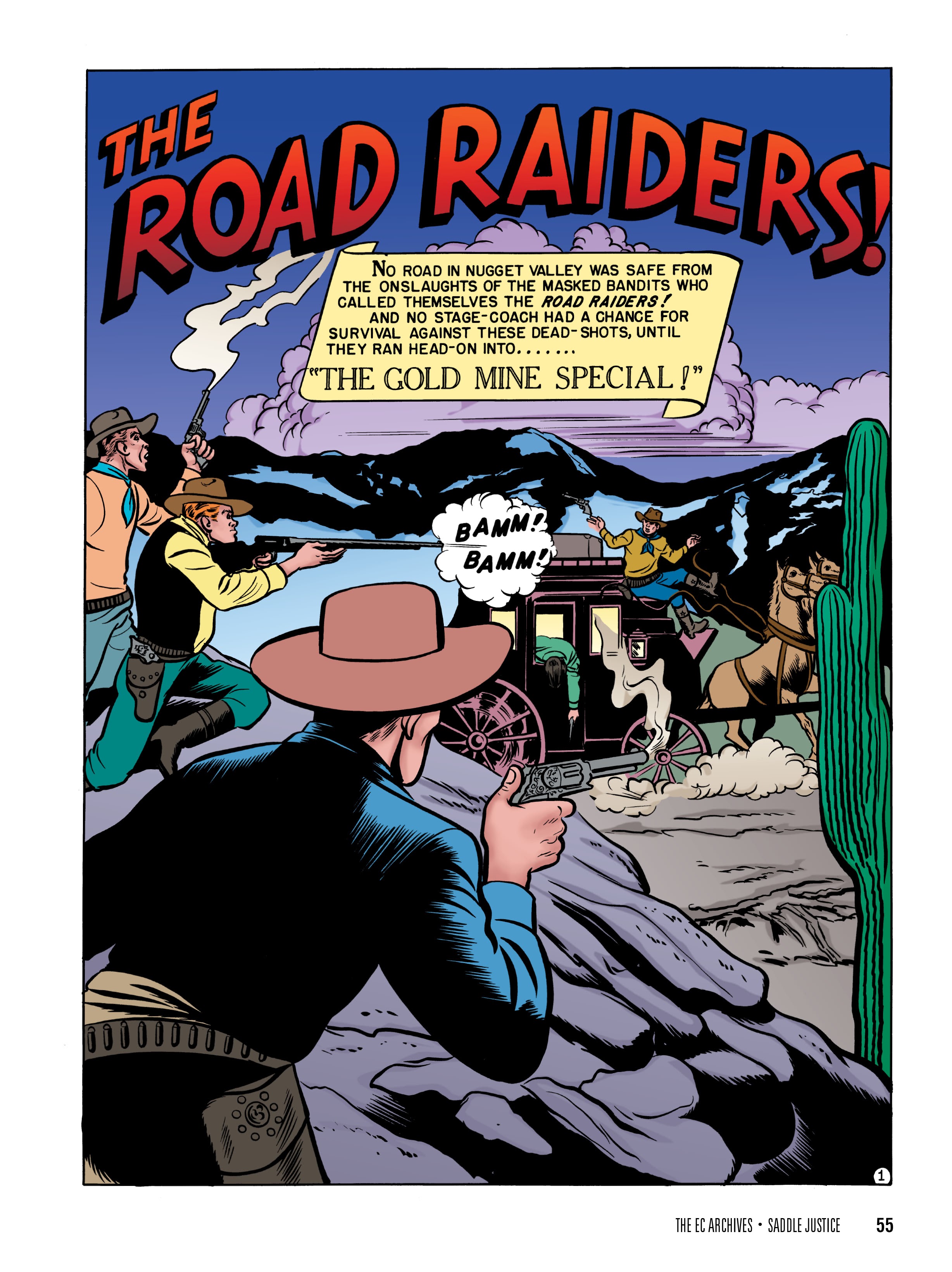 Read online The EC Archives: Saddle Justice comic -  Issue # TPB (Part 1) - 57