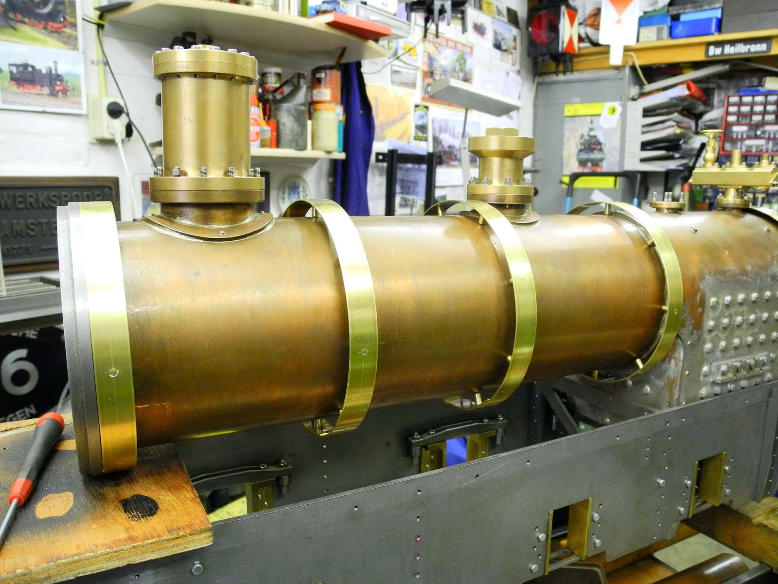 Württembergische T3: Boiler cladding