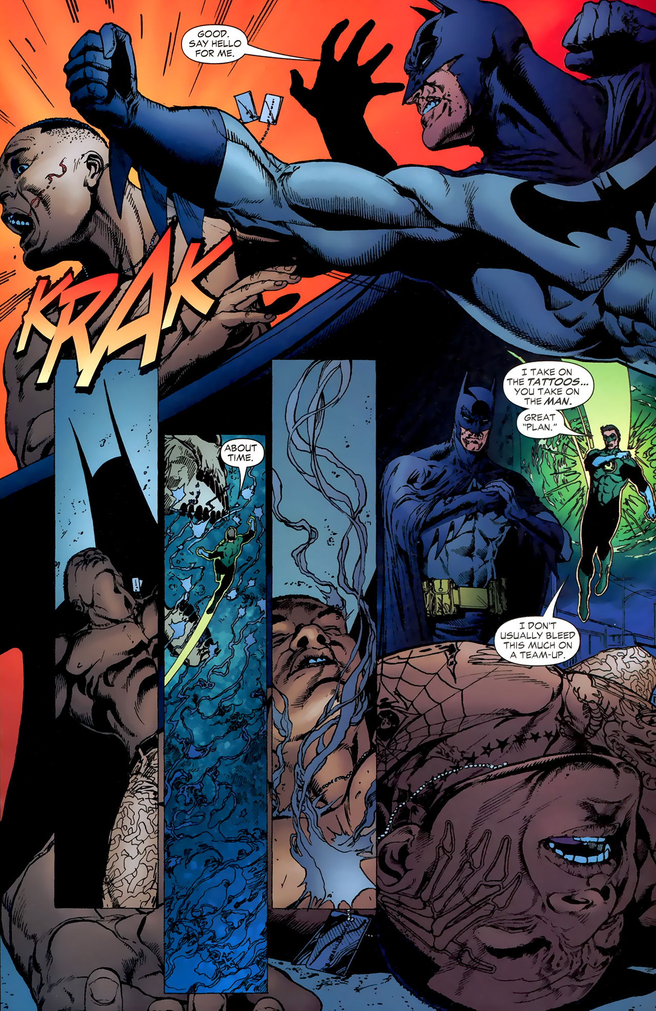 Read online Green Lantern (2005) comic -  Issue #9 - 18