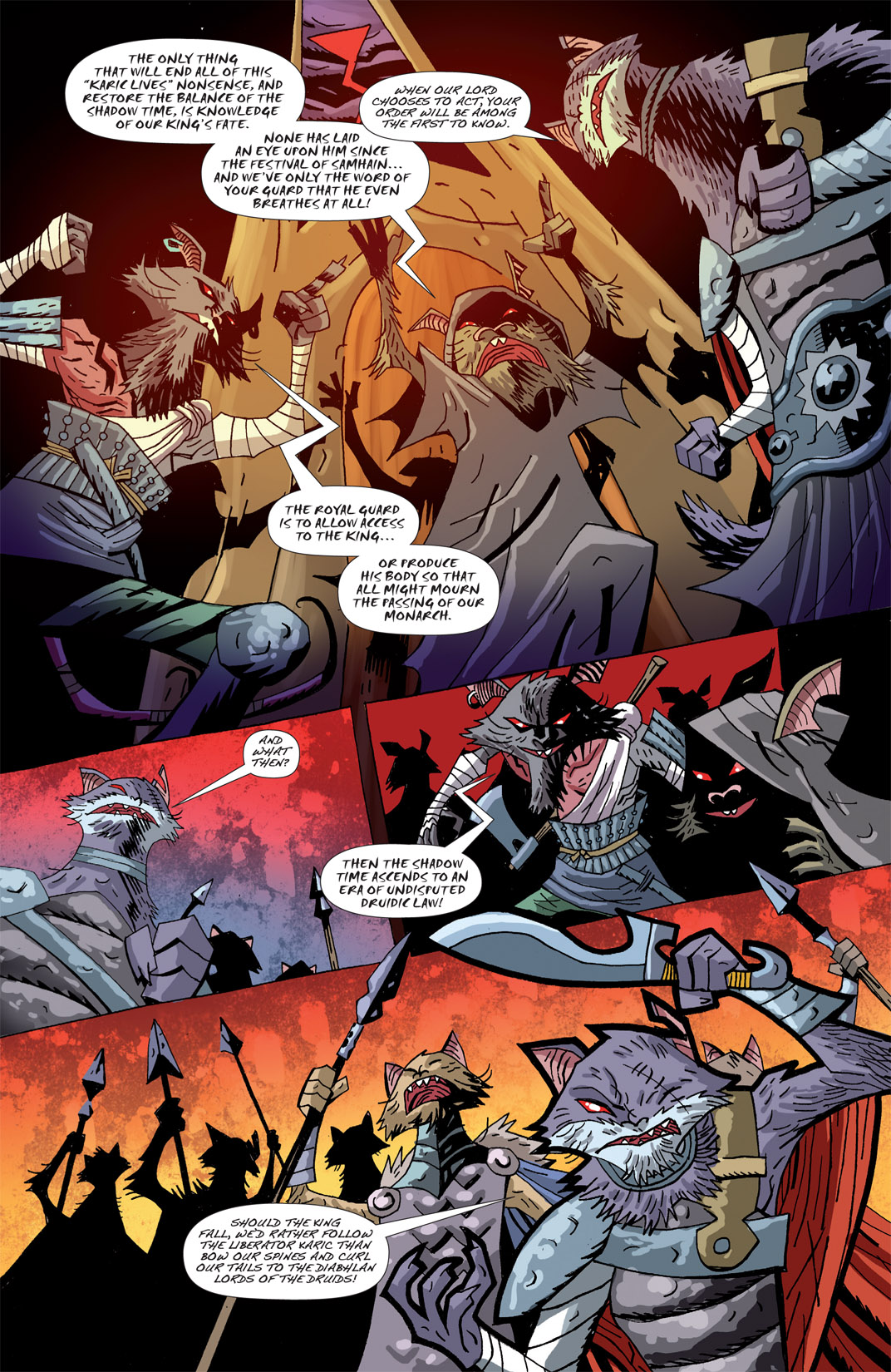 Read online The Mice Templar Volume 3: A Midwinter Night's Dream comic -  Issue #5 - 15