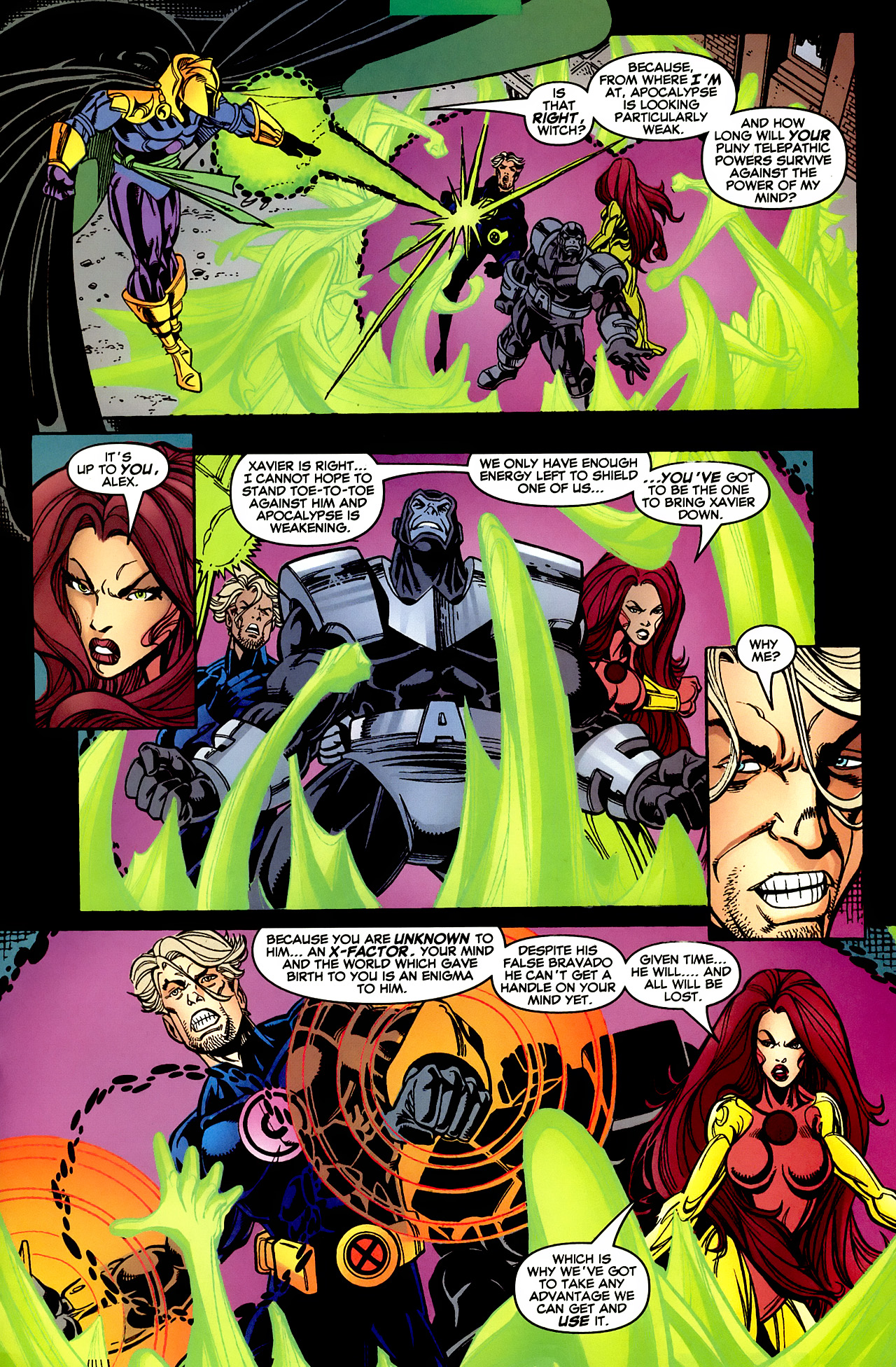 Read online Mutant X comic -  Issue #23 - 11