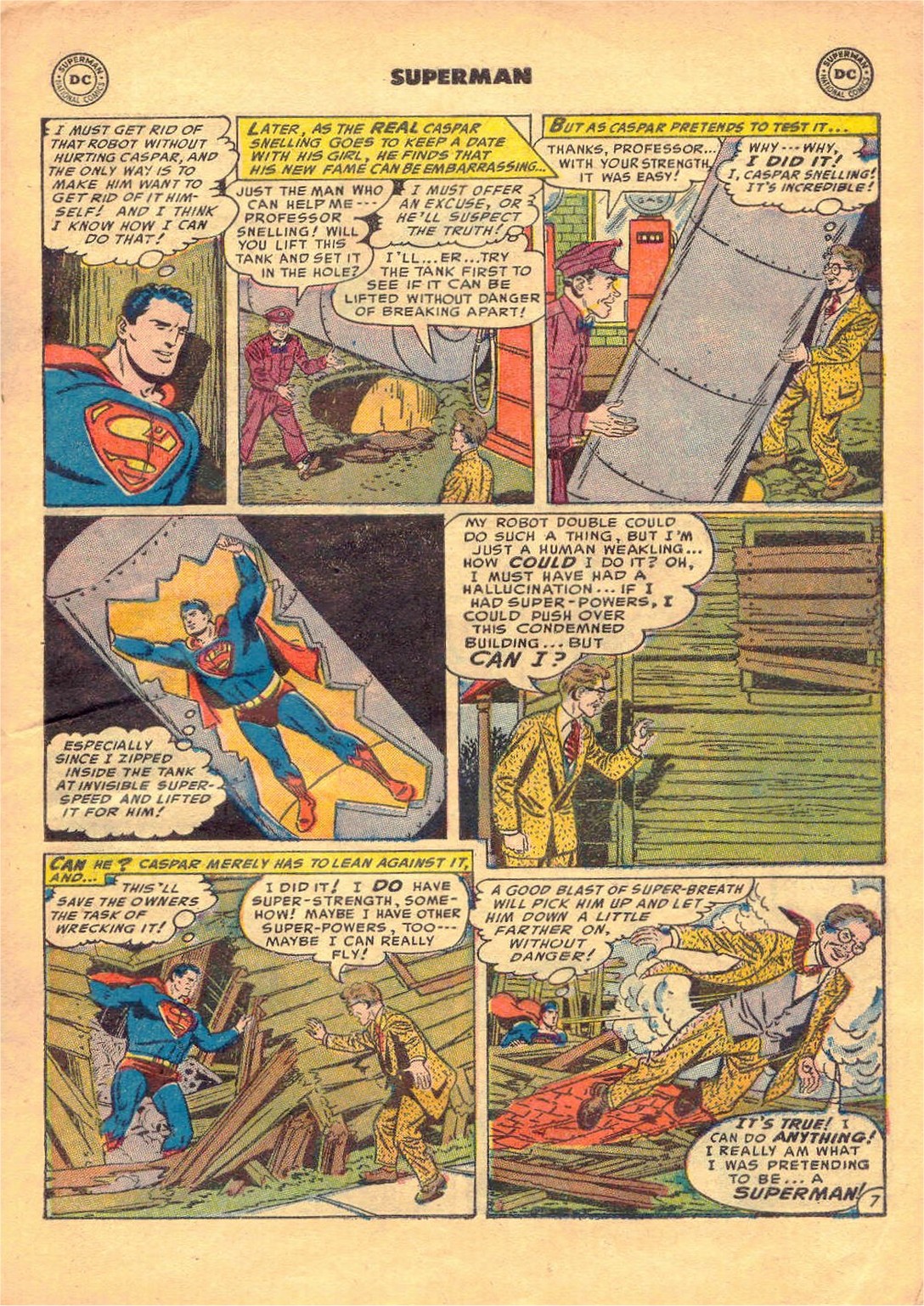 Read online Superman (1939) comic -  Issue #85 - 36