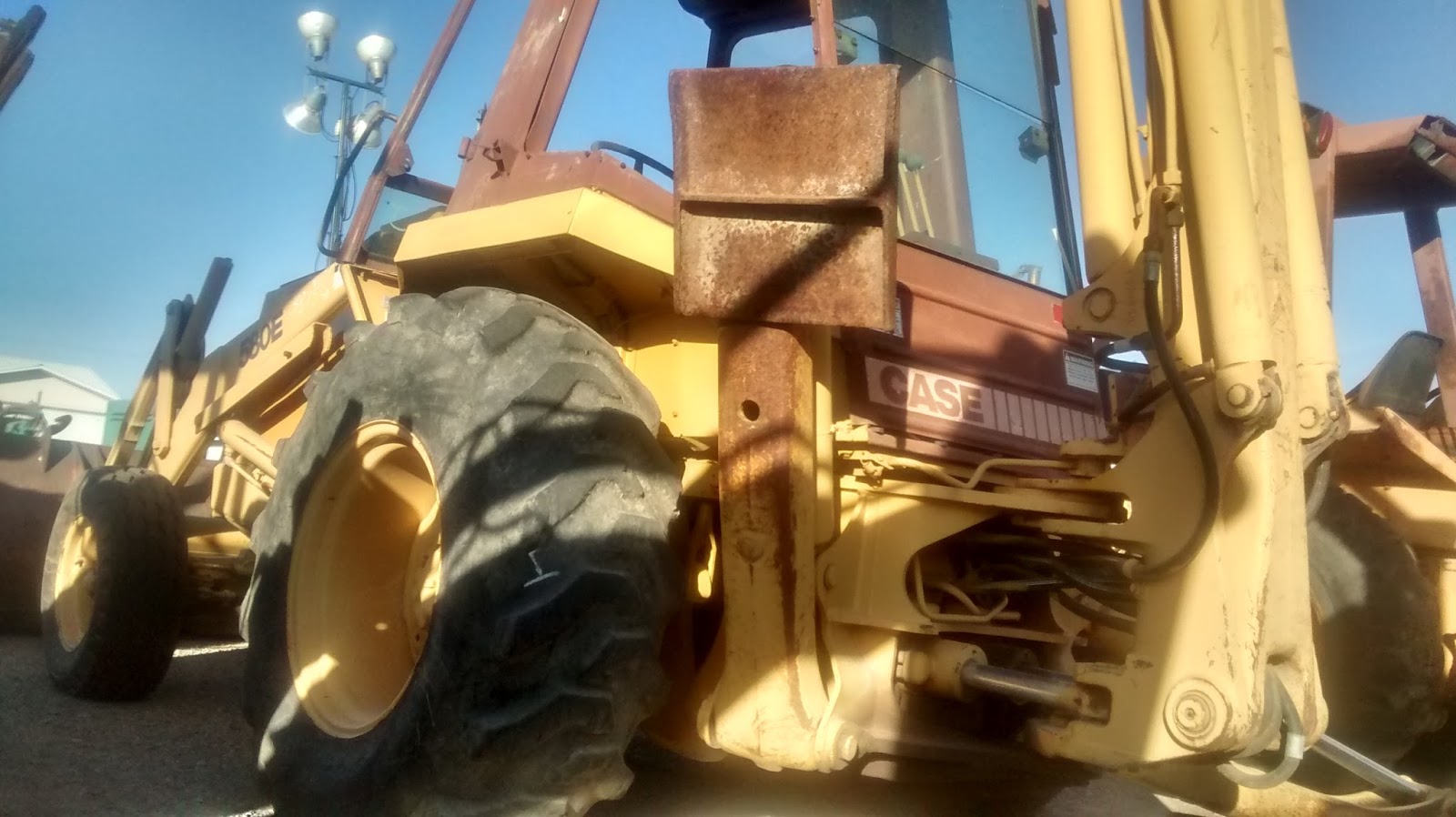 MAQUINARIA AGRICOLA INDUSTRIAL Retroexcavadora Case 580E Backhoe