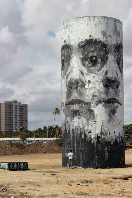 Street Art By Borondo For The Festival Concreto On The Beach Of Fortaleza, Brazil. 4