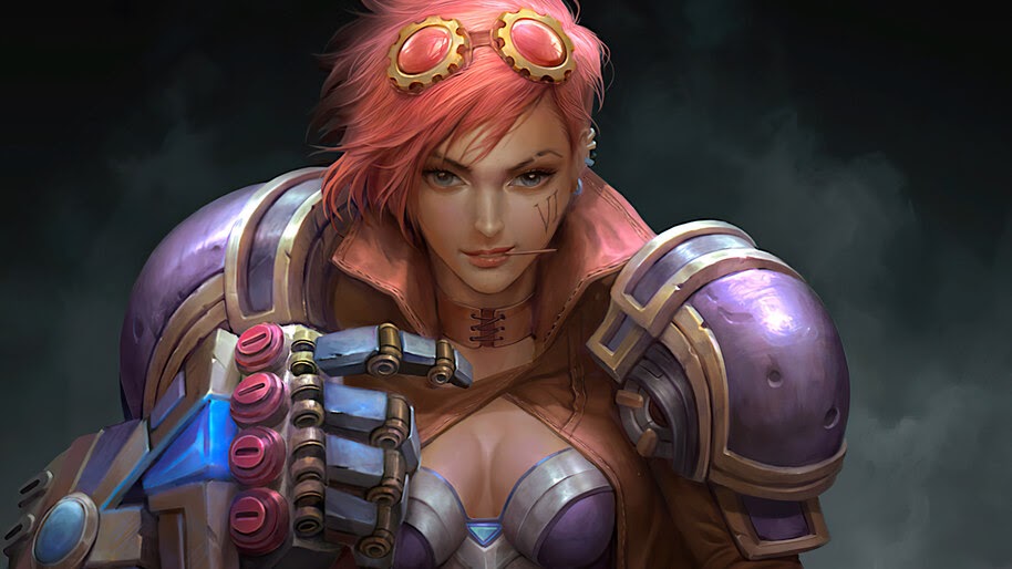 Vi, LoL, Art, 4K, #7.1839