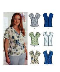 Simplicity 7176 Top www.sewplus.blogspot.com