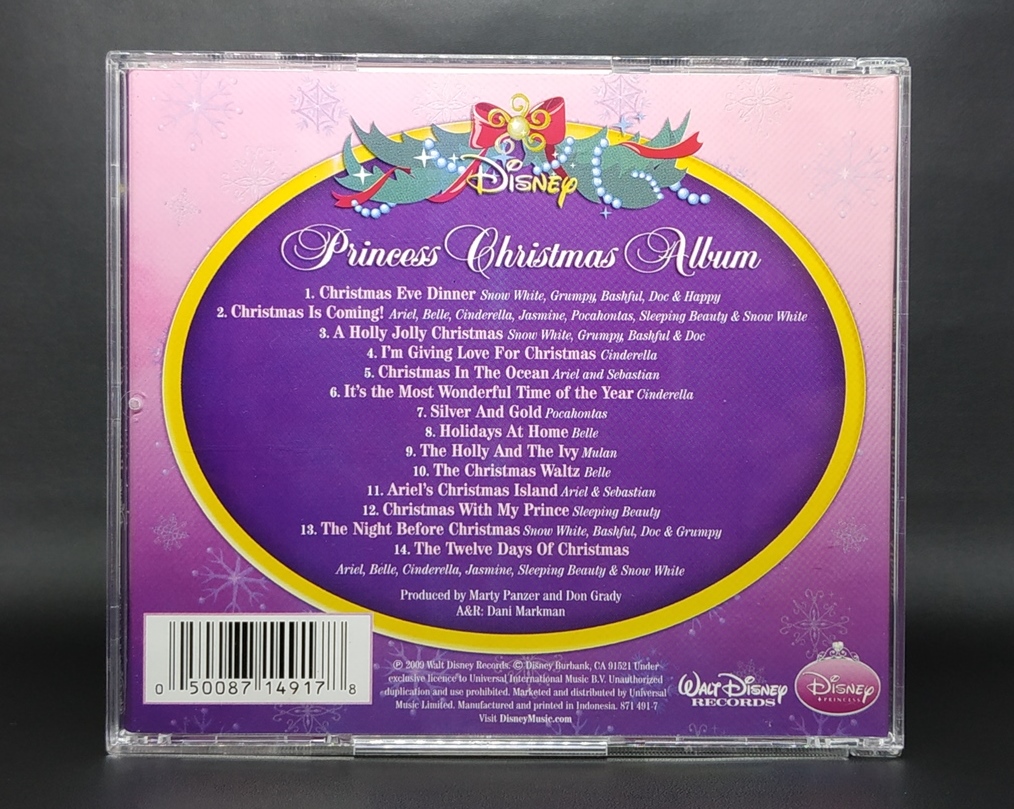 CD VA DISNEY PRINCESS CHRISTMAS ALBUM GUDANG MUSIK SHOP