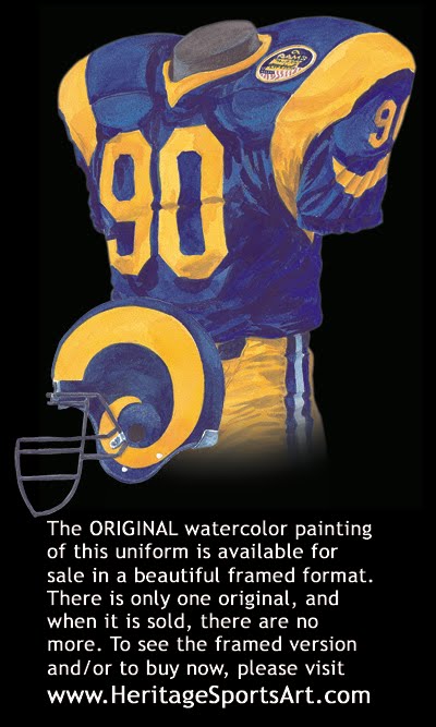 cleveland rams uniforms