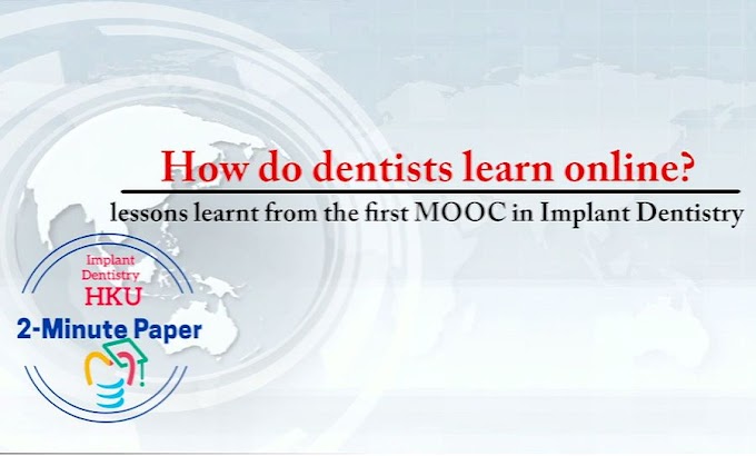 EDUCATION: How do DENTISTS learn online? Lessons learned from the first MOOC in Implant Dentistry