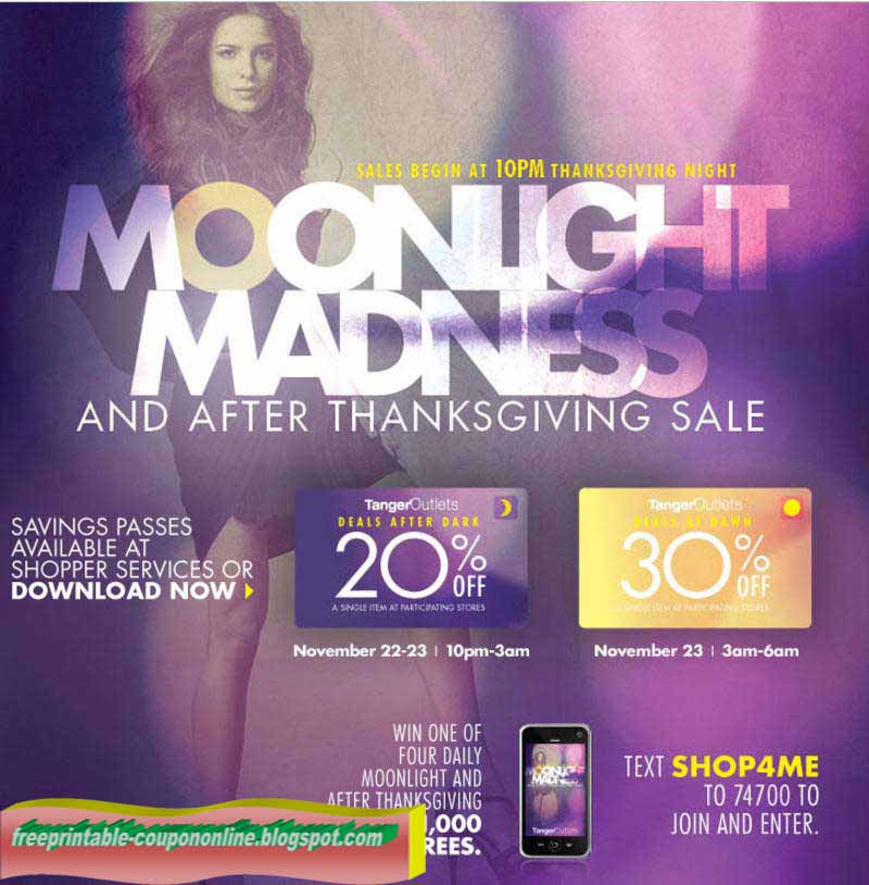 Tanger outlet coupons 2019