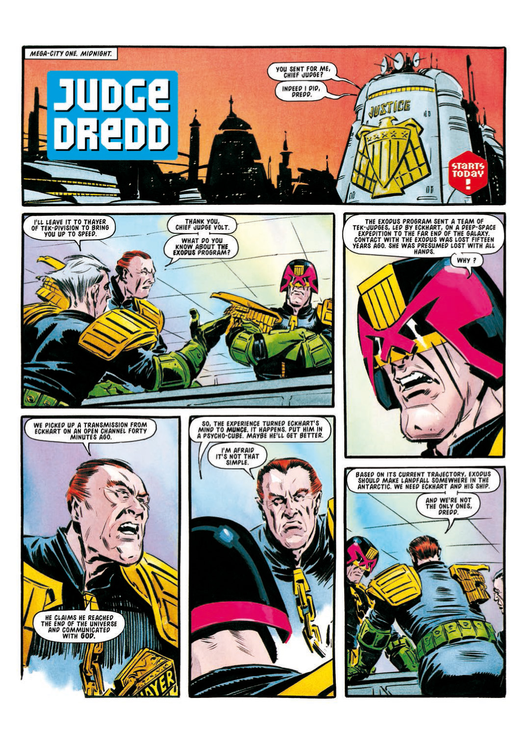 Read online Judge Dredd: The Complete Case Files comic -  Issue # TPB 22 - 100