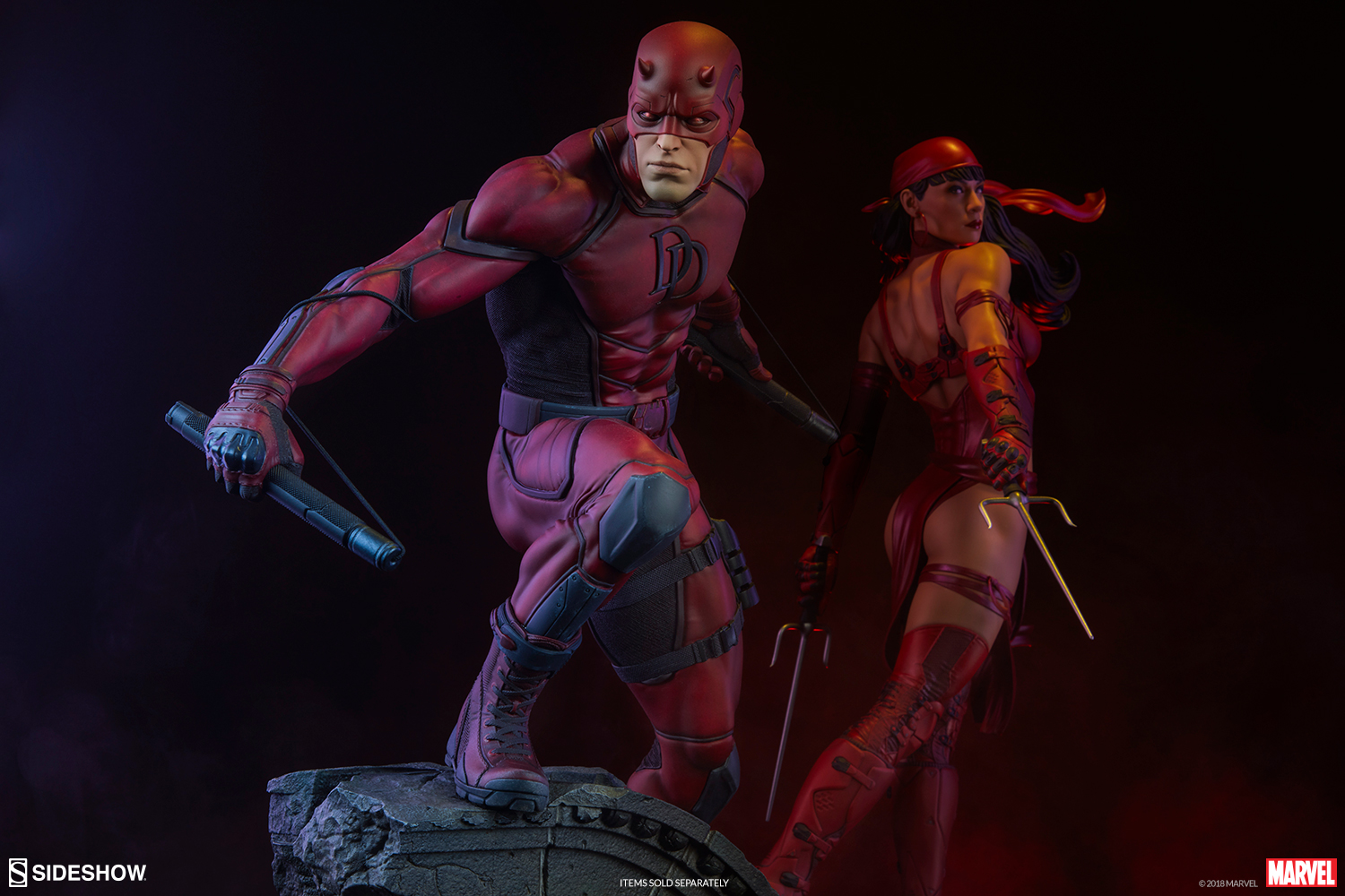toyhaven Sideshow Collectibles 21inch tall Daredevil Premium Format