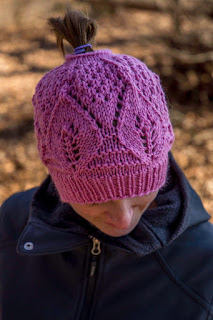 Pink Ponytail Hat