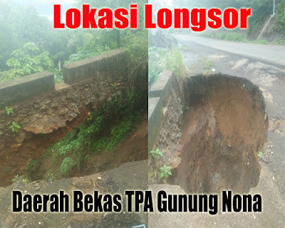 Empat Bulan Longsoran Bekas TPA Gunung Nona Terabaikan 2 Longsor TPA 2