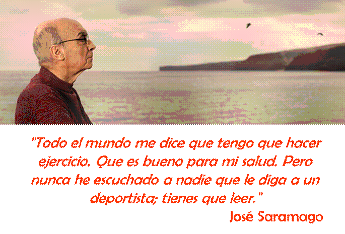 Genial Saramago.