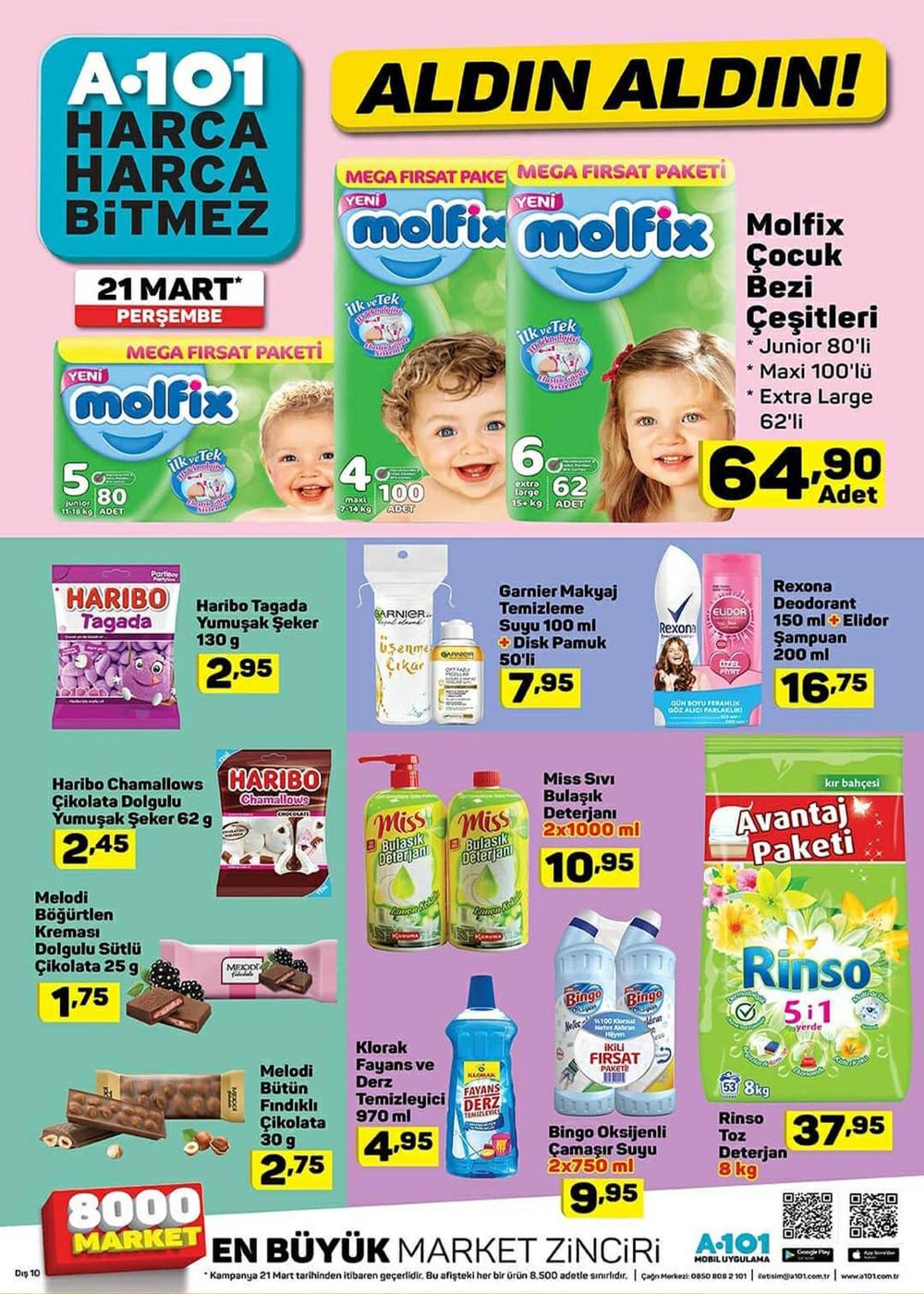 21 Mart 2019 A101 Aktuel Urunler Katalogu