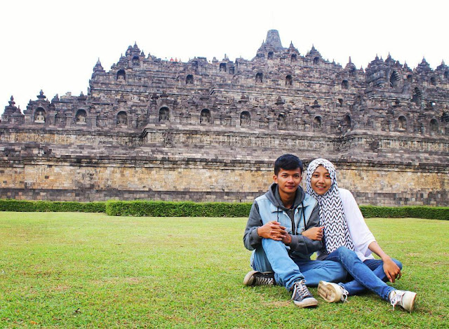 candi borobudur jateng foto romantis di candi borobudur
