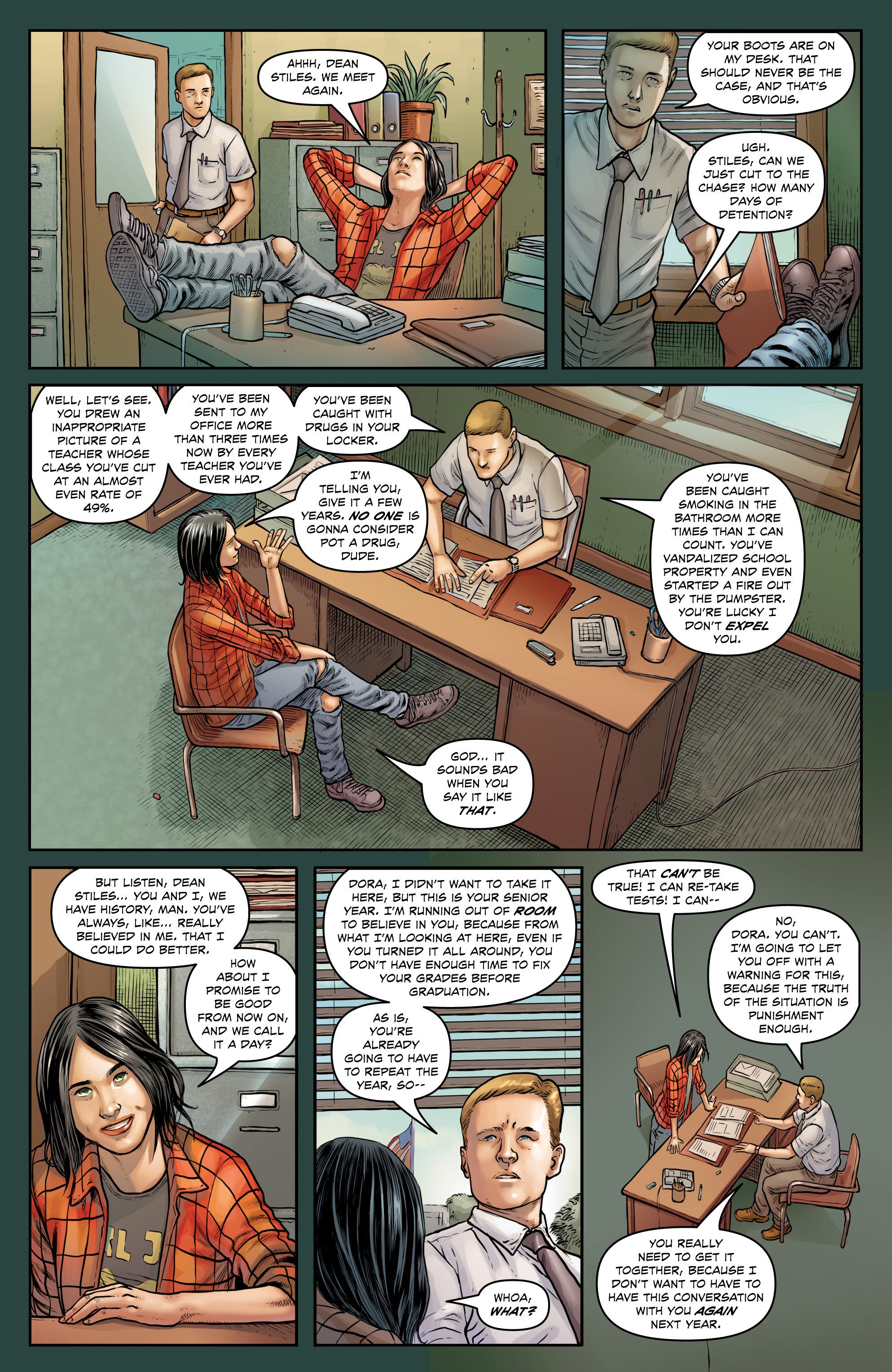 Read online Warrior Nun: Dora comic -  Issue #1 - 16