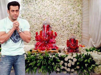 Salman Khans Ganesh Vissarjan photos 